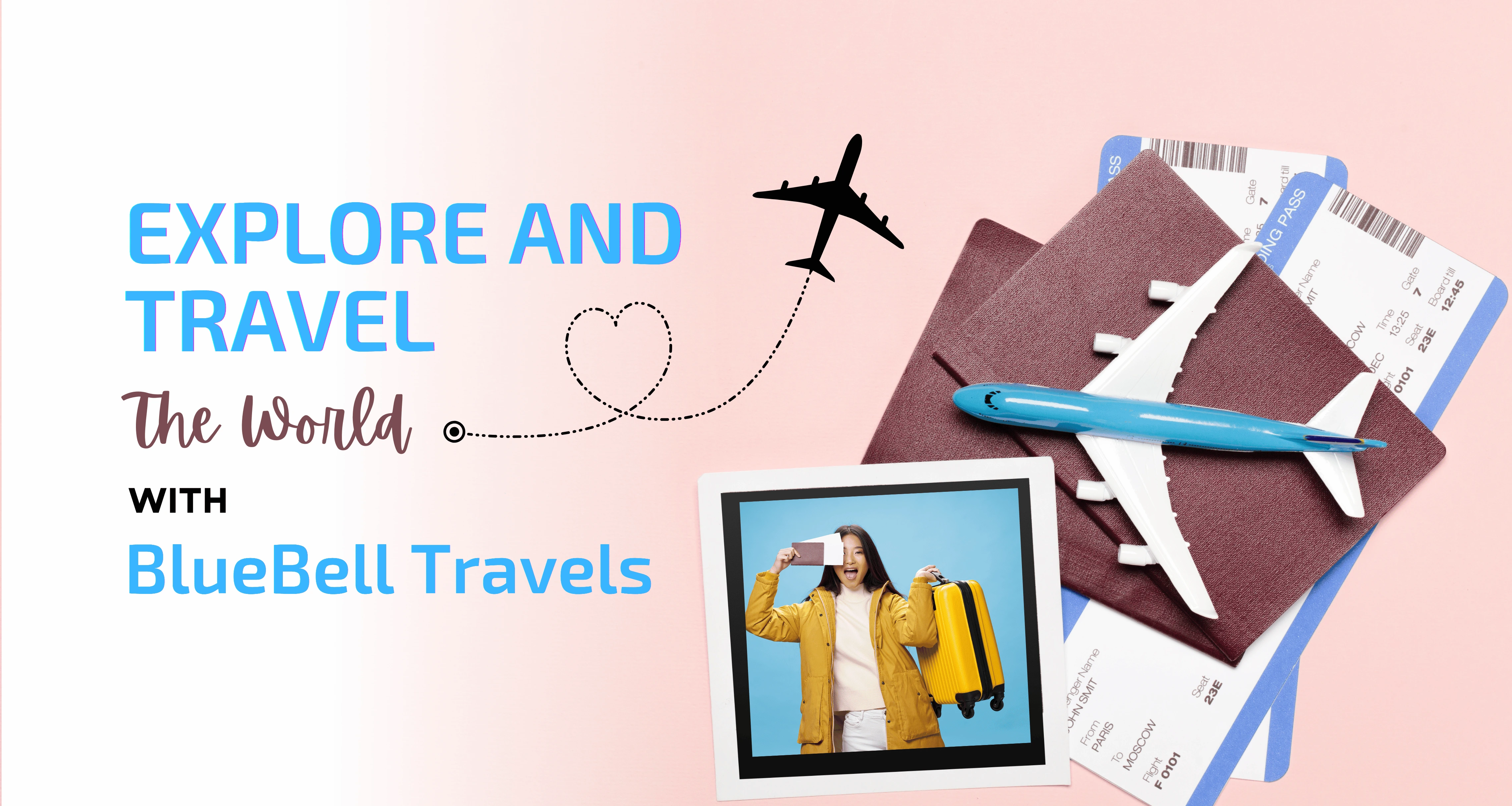 Blue Bell Travels Hero Image for Desktop